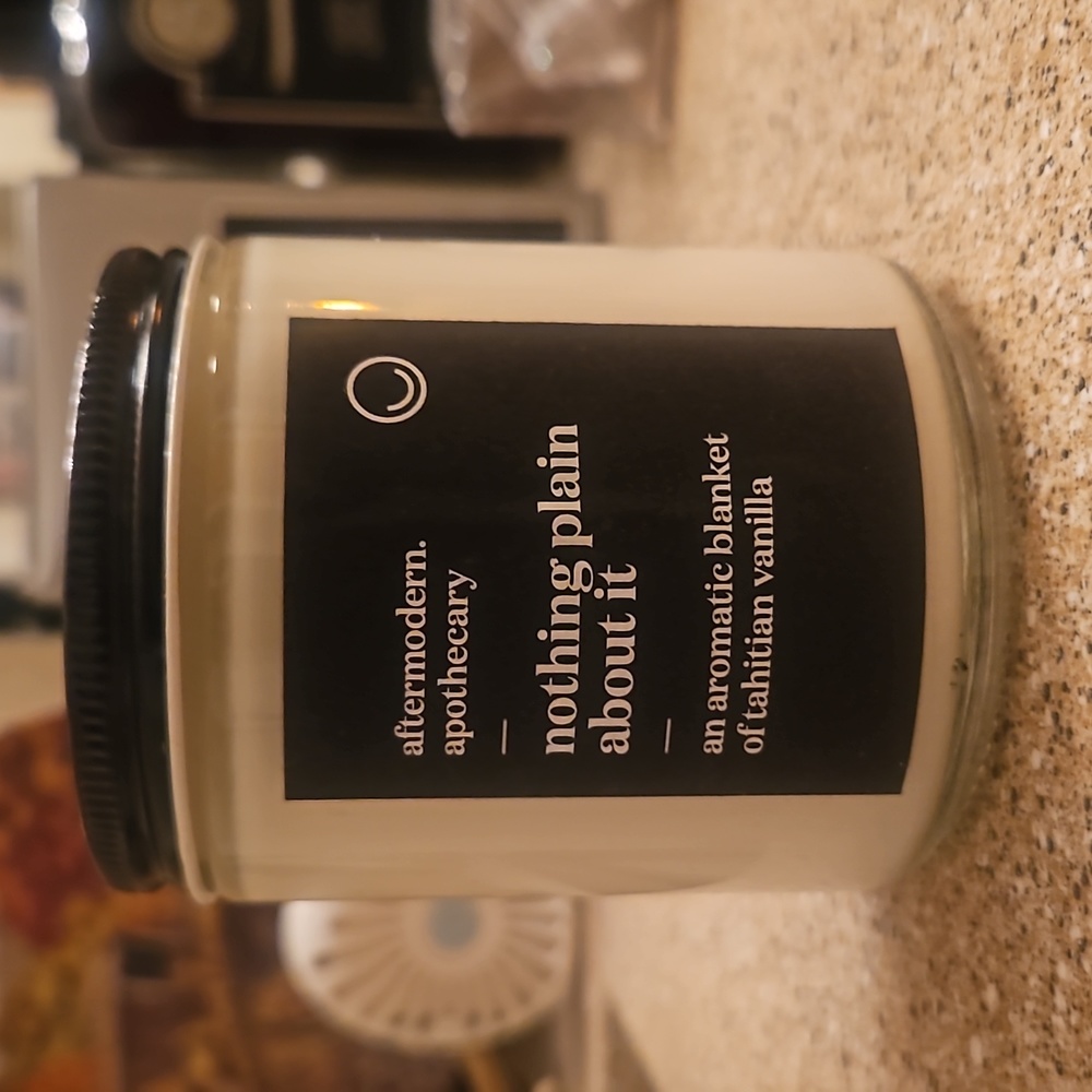 Unused Tahitian Vanilla candle